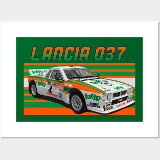 Lancia 037 Group B Totip Posters and Art
